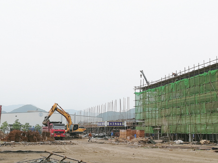 卡倍亿新能源汽车线缆生产线建设项目稳步推进
